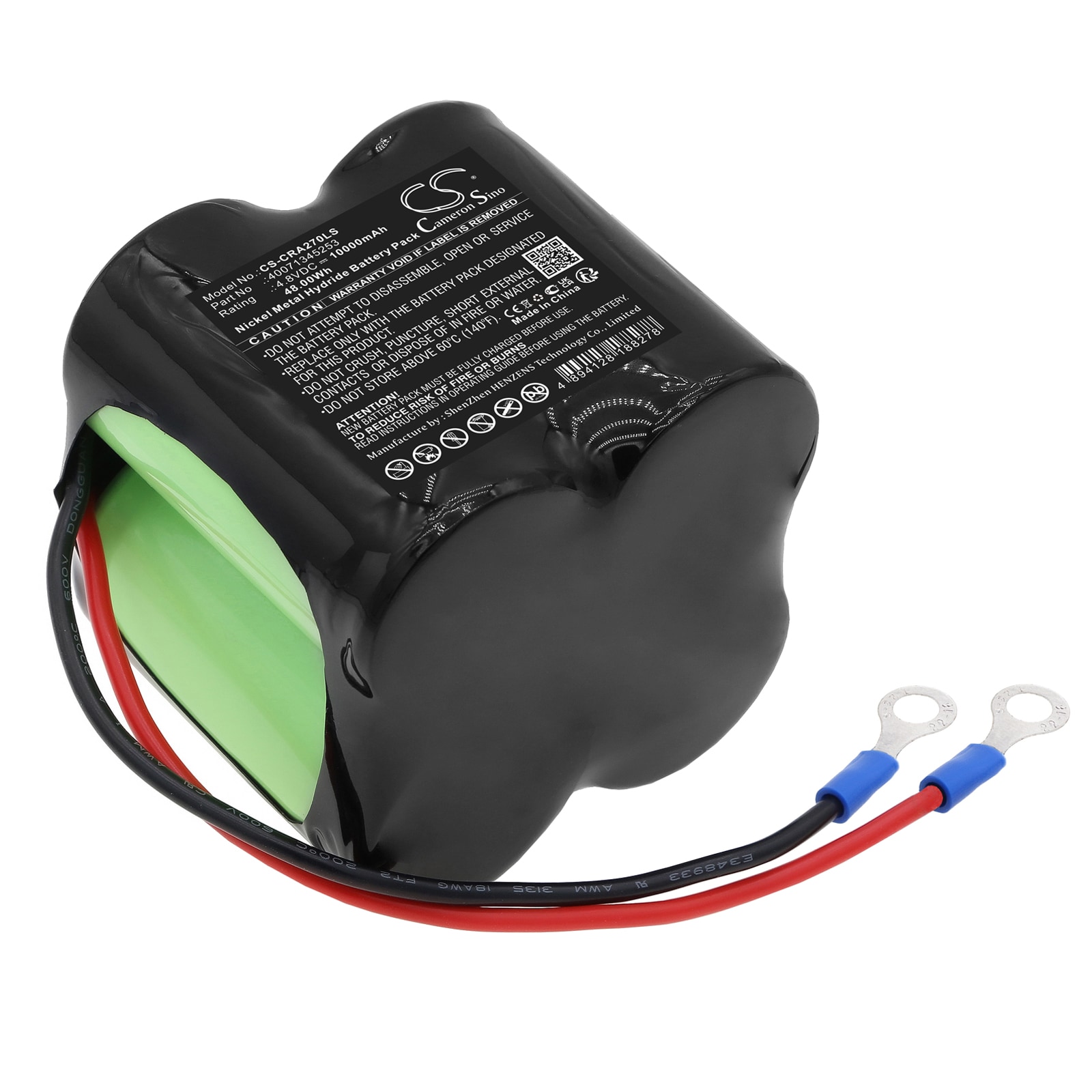 Batteri for LED-lys til CEAG W270, W276, håndlampe SEB5.4L osv.