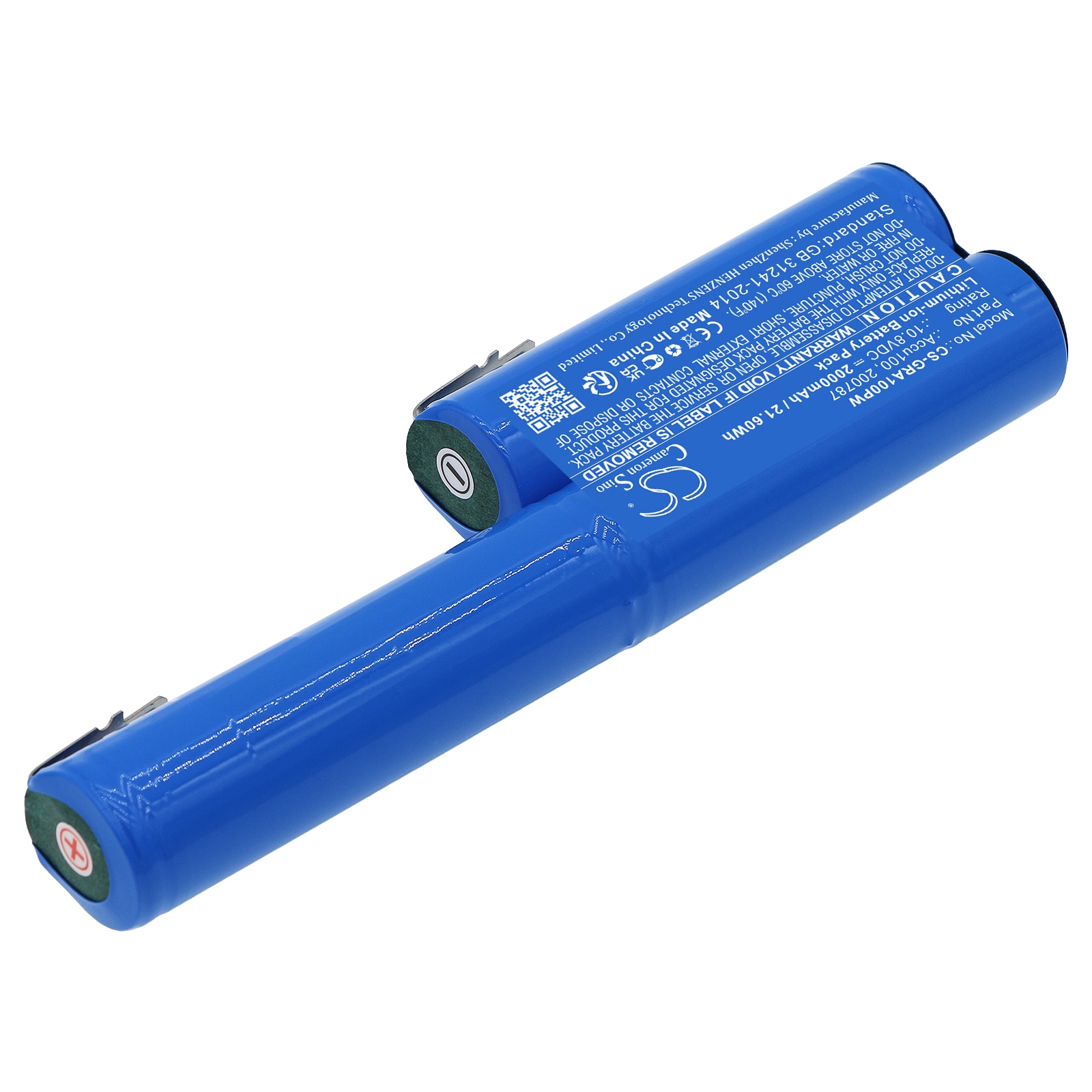 Batteri for hageredskaper for Gardena Accu 100 Grasschere, Accu 100 Strauchschere og andre.