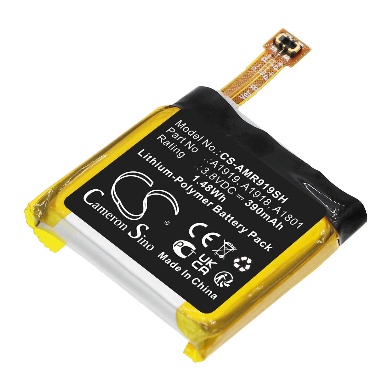 Batteri til smartklokke for Amazfit T-Rex, T-Rex PRO