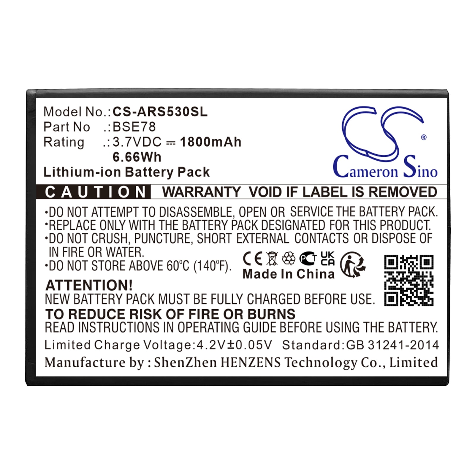 Kommunikasjonsbatteri for Archos Access 50 3G, AC50AS3G, AC50AS4G