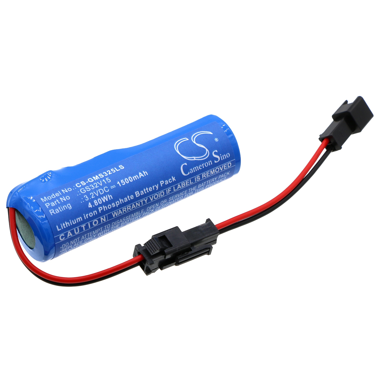 Batteri til solcellebatteri for Gama Sonic Solar Coach Light 10001, Pagoda GS-104 osv.