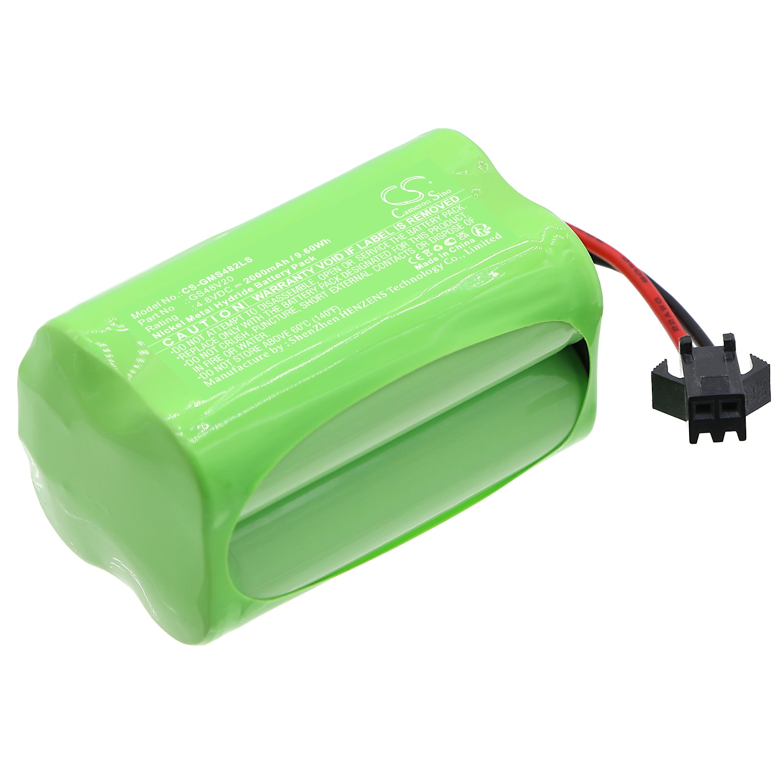 Batteri for solcellebatteri for Gama Sonic GS-16B, GS-16LD, 16B01 osv.