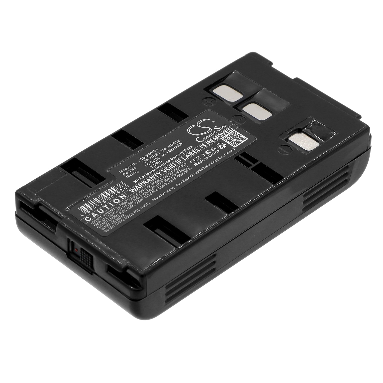 Batteri til skriver for QUASAR 500VM-505, VM-100, VM-110VM osv.