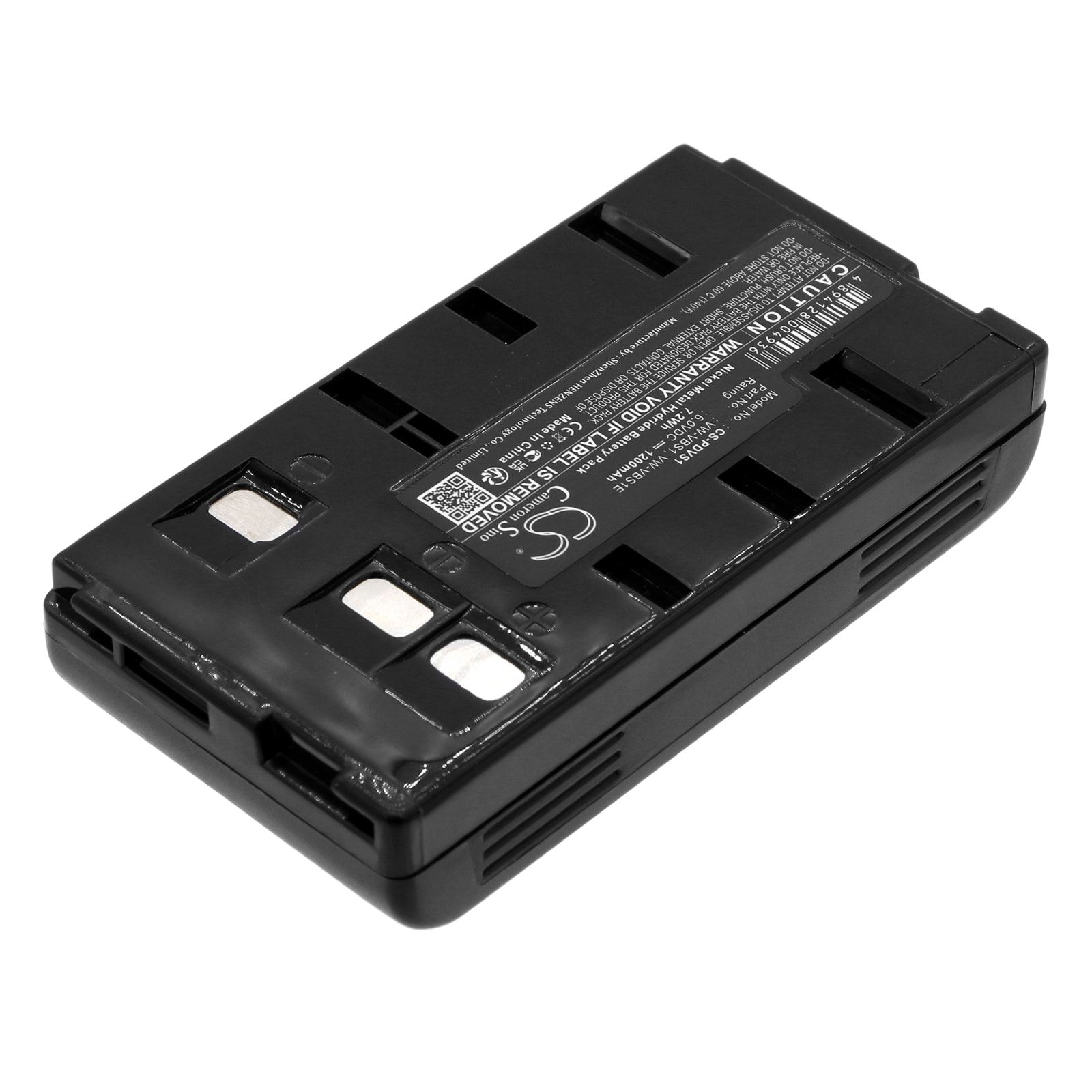 Batteri til skriver for QUASAR 500VM-505, VM-100, VM-110VM osv.