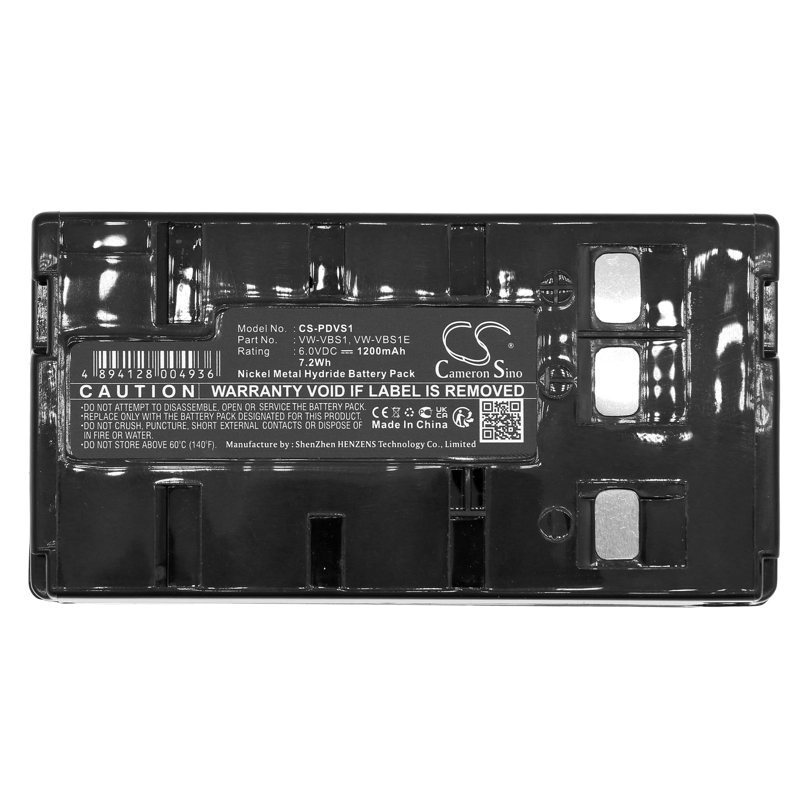 Batteri til skriver for QUASAR 500VM-505, VM-100, VM-110VM osv.