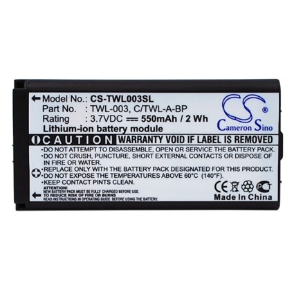 Batteri til spillkonsoll for Nintendo DSi, NDSi, NDSiL