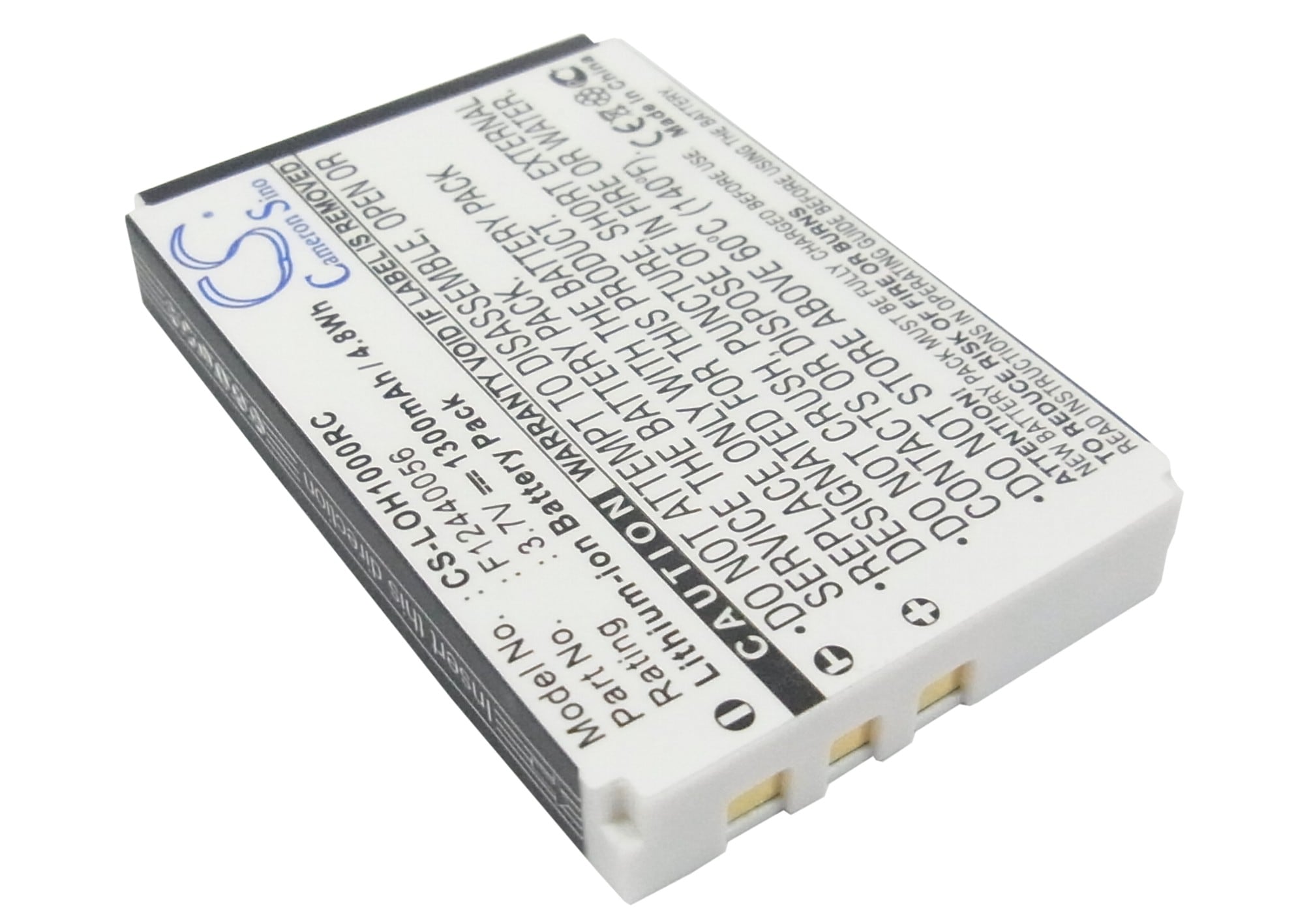 Batteri til fjernkontroll for Logitech Harmony 1000-fjernkontroll, Harmony 1100-fjernkontroll osv.