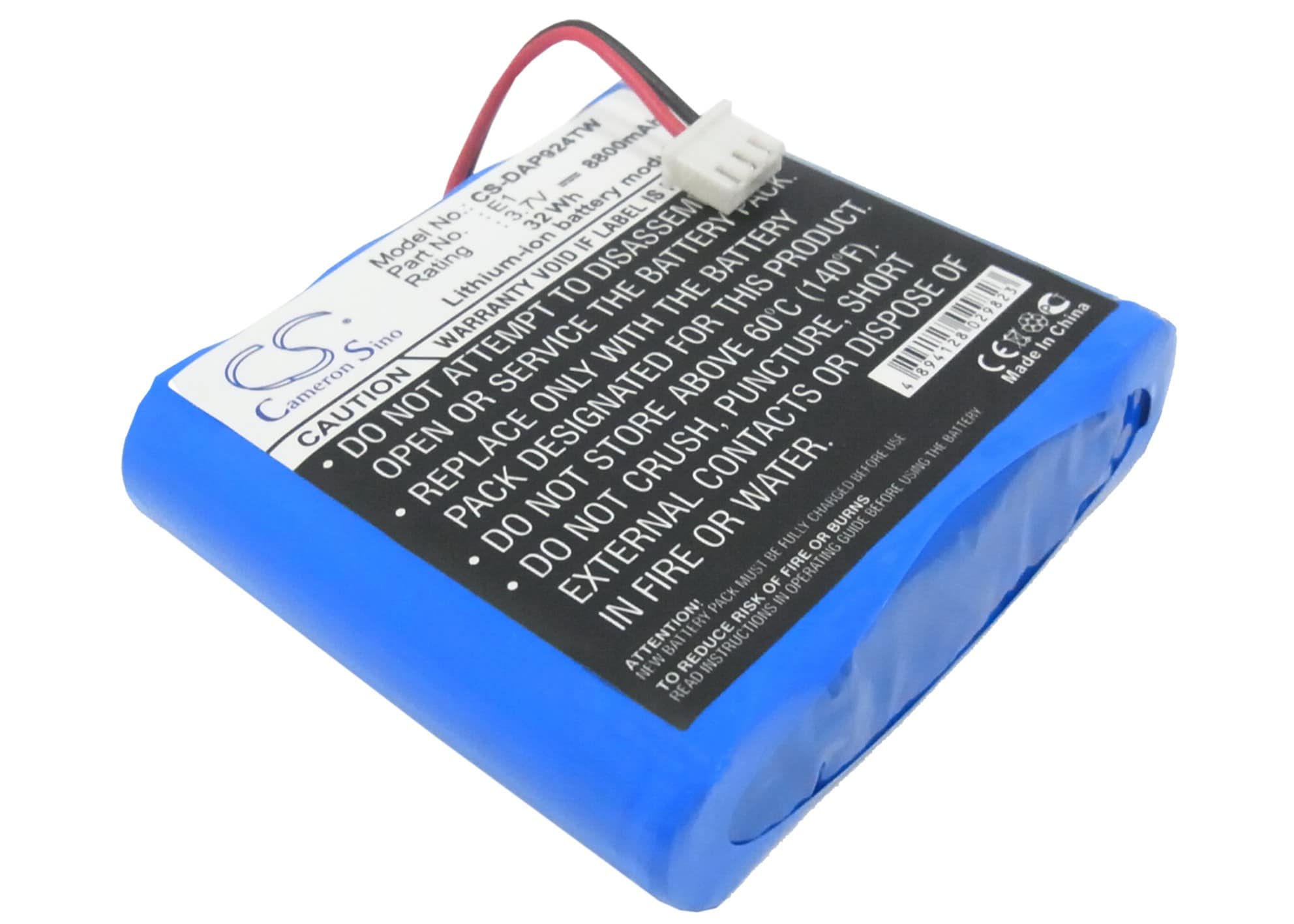 Batteri for DAB Digital til Pure EvokeE-1S, Evoke Flow, VL-60924 og andre.