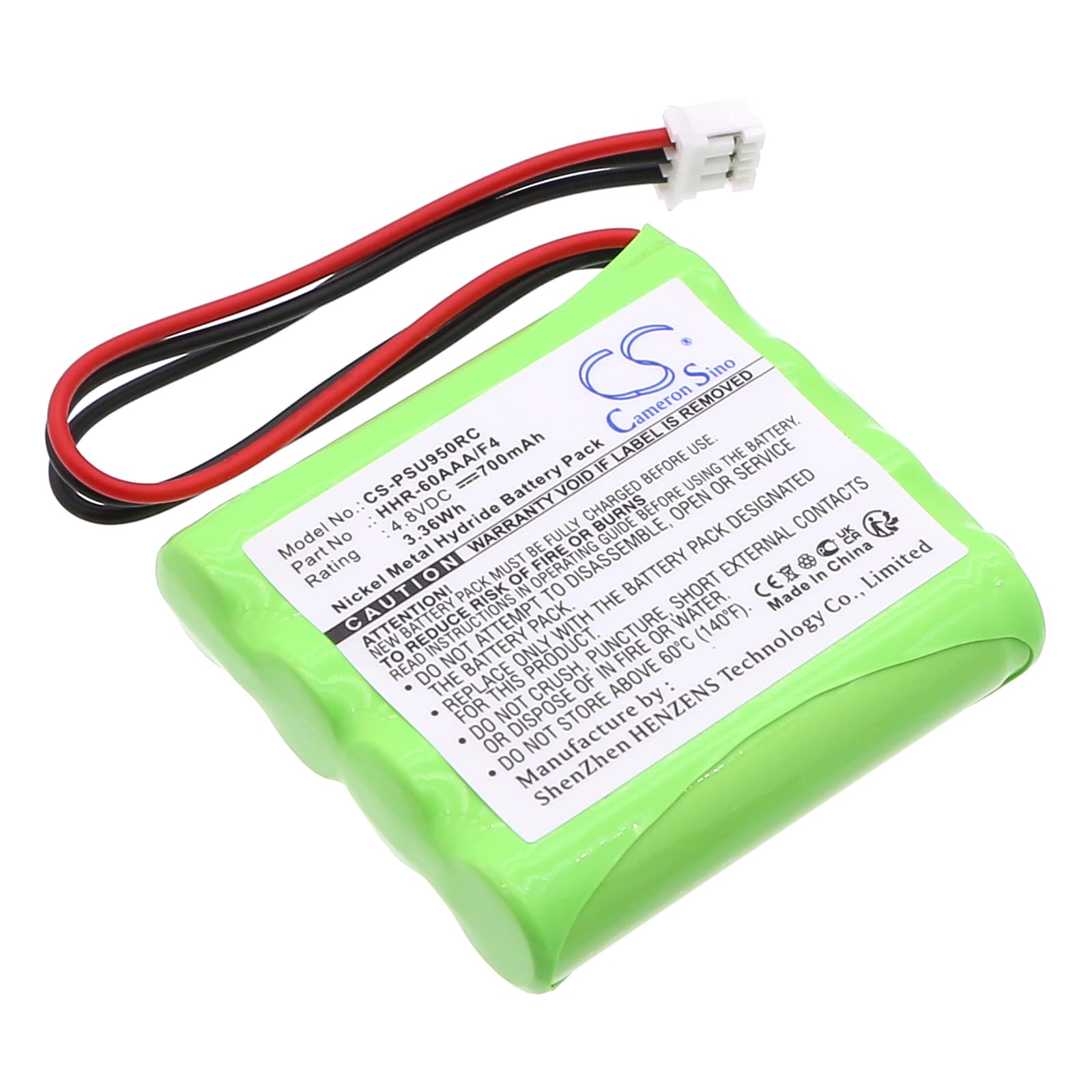 Batteri til fjernkontroll for Philips Pronto TSU6000/01, Pronto TSU3500 og andre.