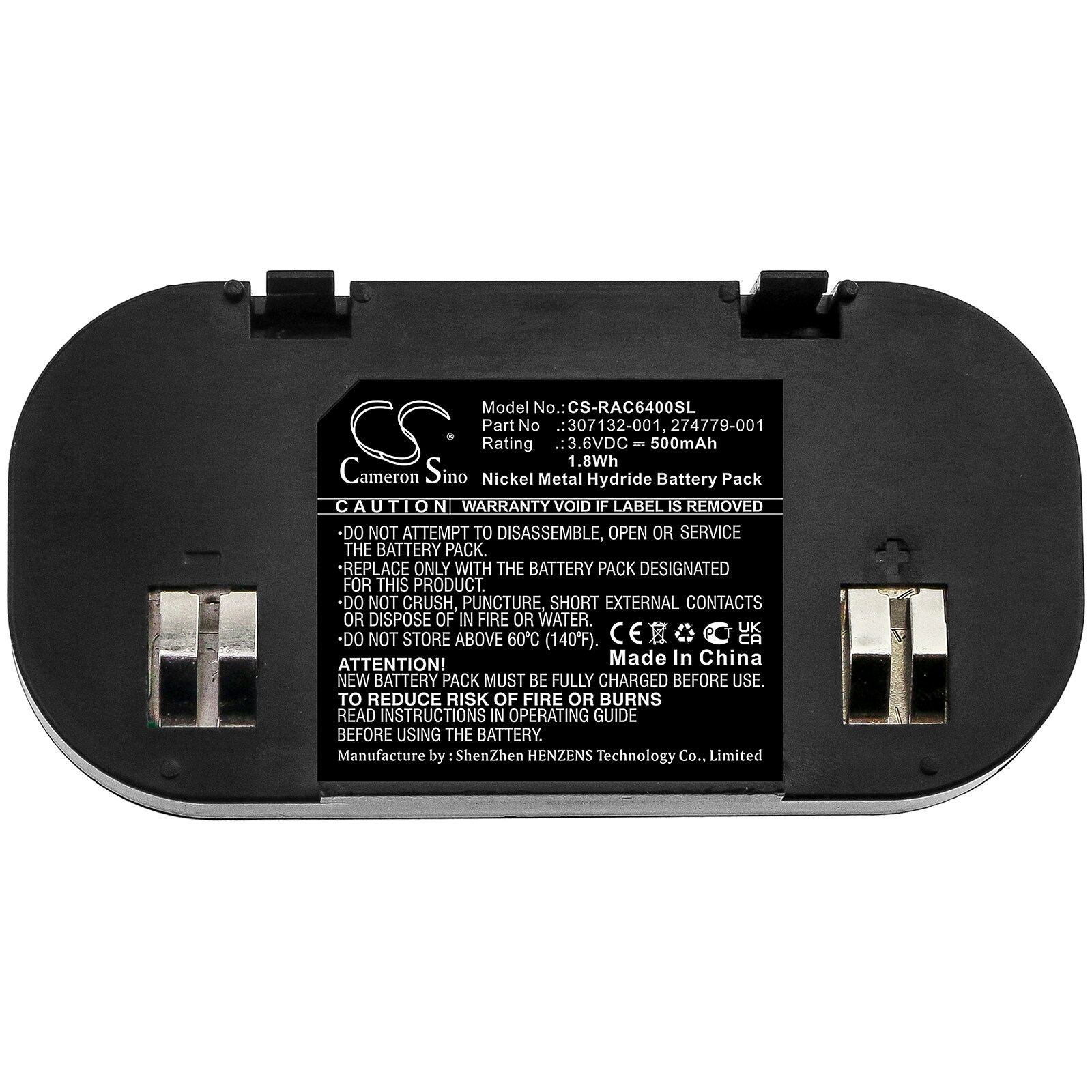 Batteri for RAID-kontroller for HP Smart Array 6402-kontroller, 201201-001 og andre.