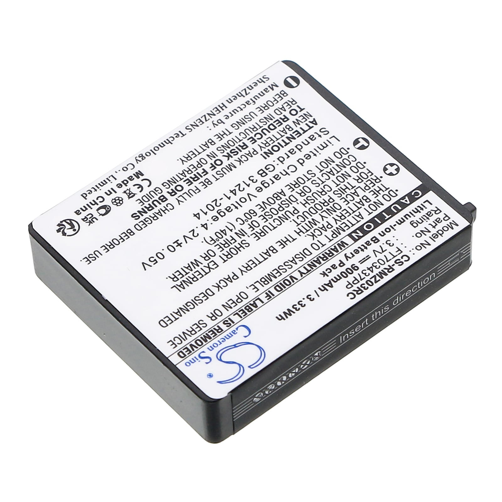 Batteri for tastatur, mus for Razer RC03-001201, Mamba RC03