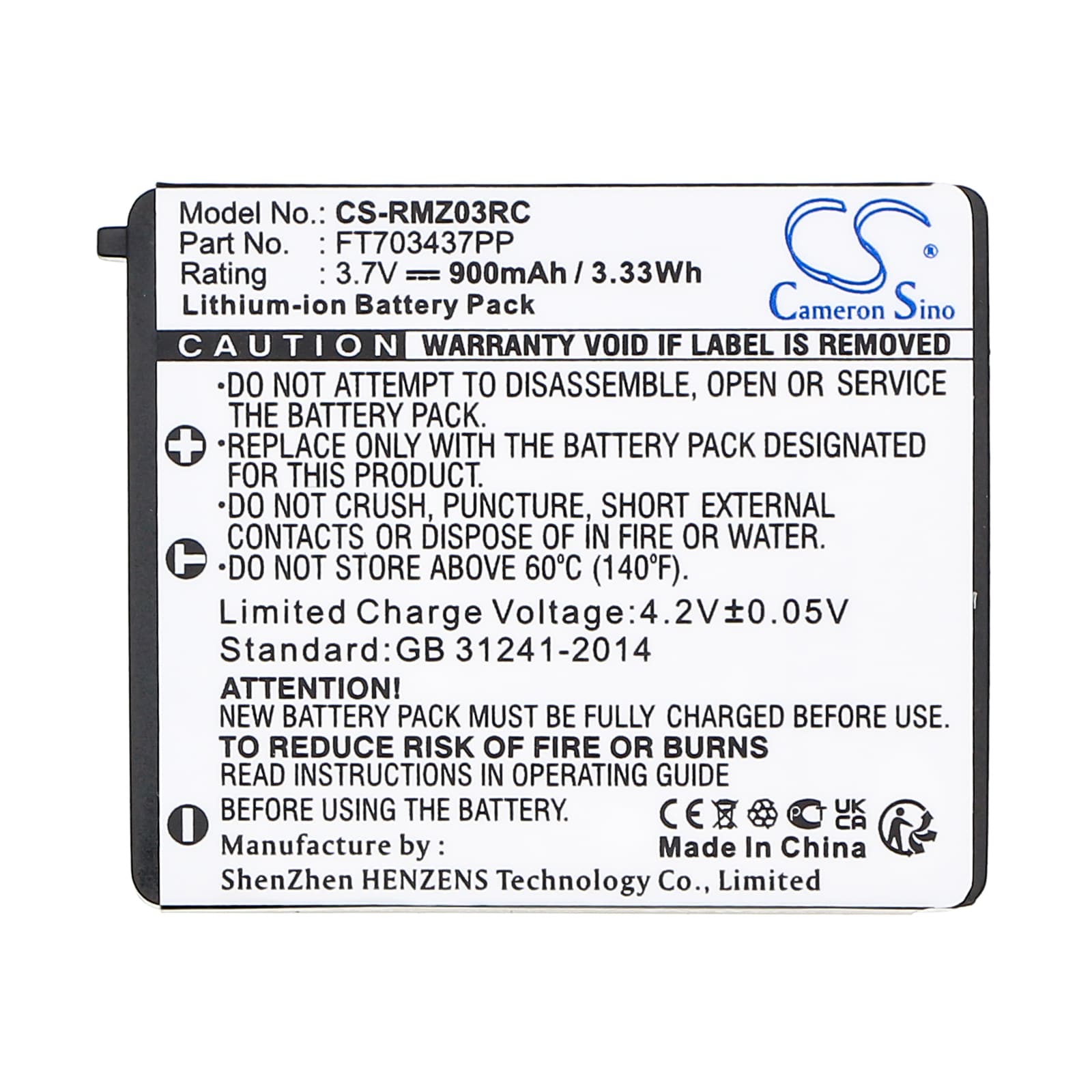 Batteri for tastatur, mus for Razer RC03-001201, Mamba RC03