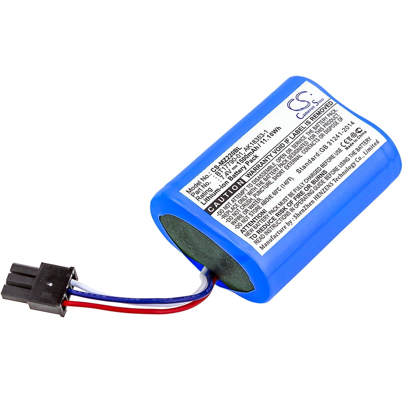 Bærbart skriverbatteri for Zebra IMZ320, MZ220, MZ320 og andre.
