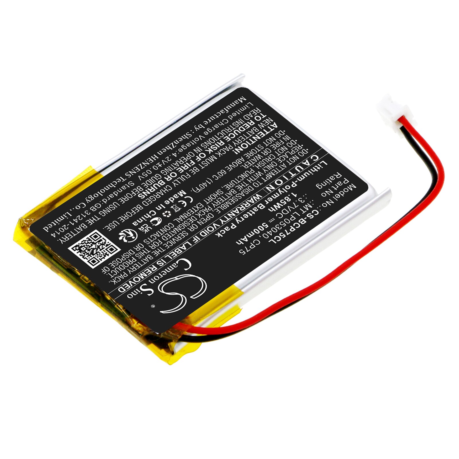 Batteri til trådløs telefon for Binatone iDect X2i, iDect X2i Single, iDect X2i Twin