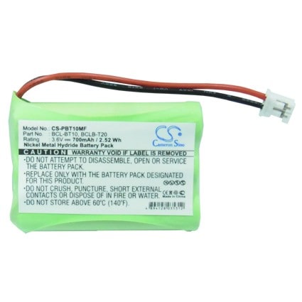 Batteri for mobilfaks til Brother IntelliFax-1960c, IntelliFax-2580c, BCL-D10 og andre.