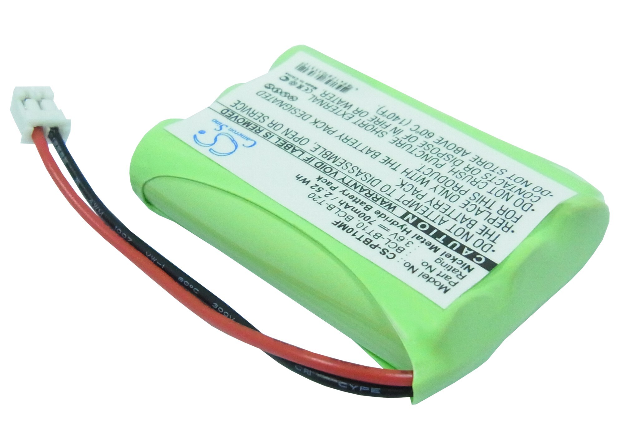Batteri for mobilfaks til Brother IntelliFax-1960c, IntelliFax-2580c, BCL-D10 og andre.
