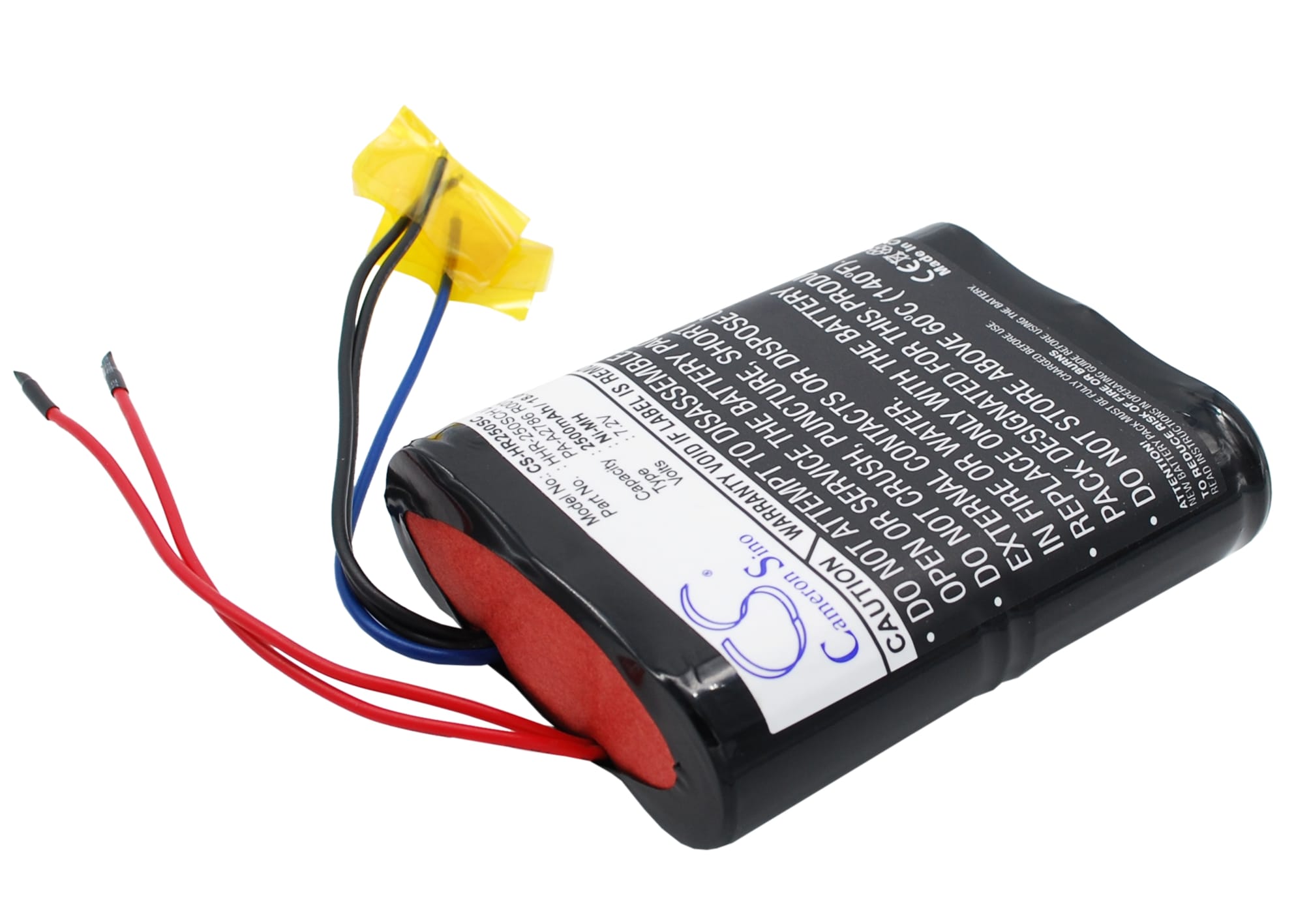 Batteri for kjøretøy for Panasonic HHR-250SCH L2x3, PA-A2786 R001-1B