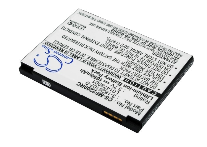 Batteri for hotspot for Novatel Wireless MiFi2200