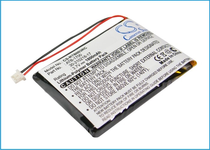 Batteri til fjernkontroll for RTI T3V, T3-V, T3-V+