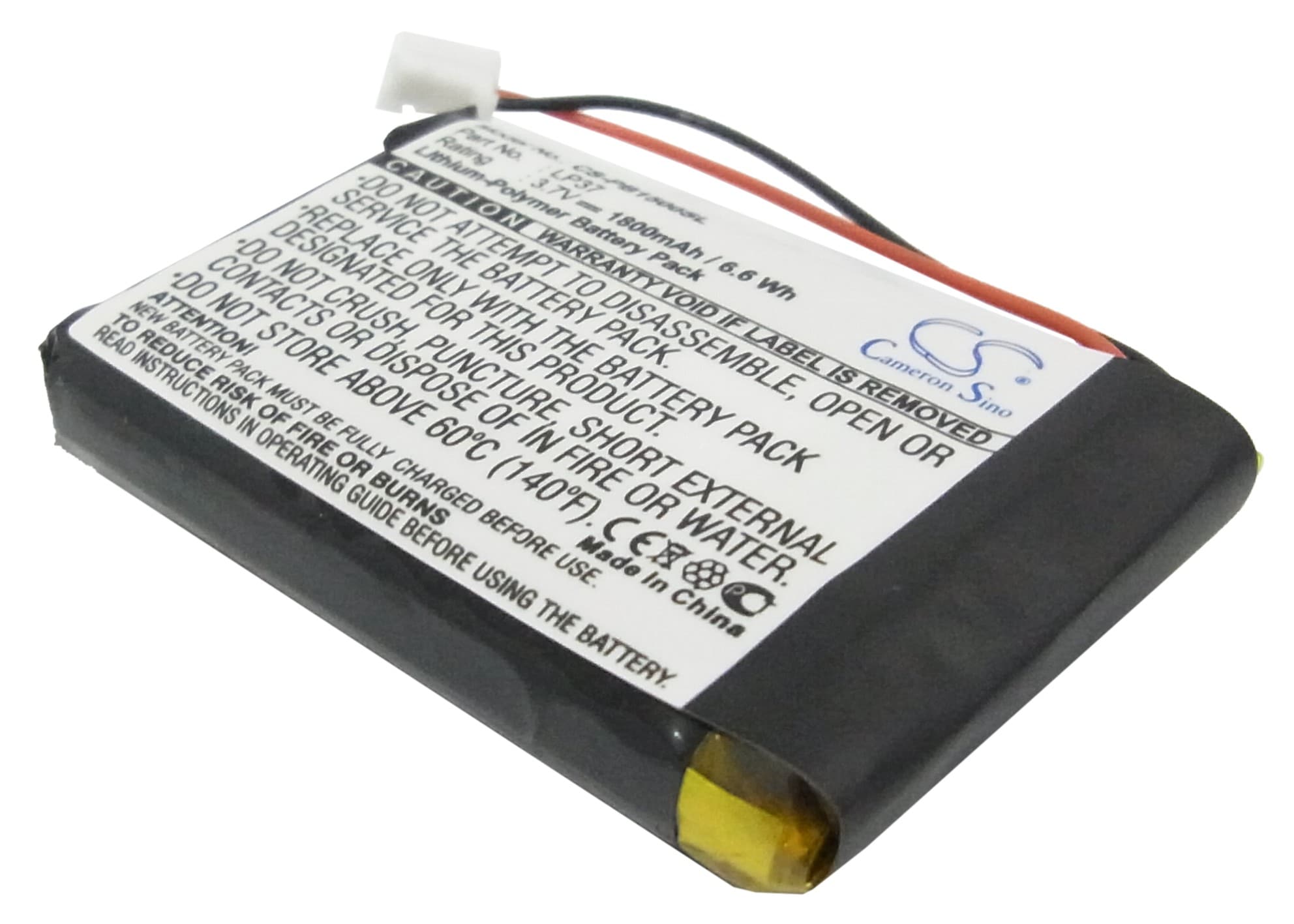 Batteri til DAB Digital for Pure Digital Pocket DAB1500, TalkSport, Pocketdab 1500