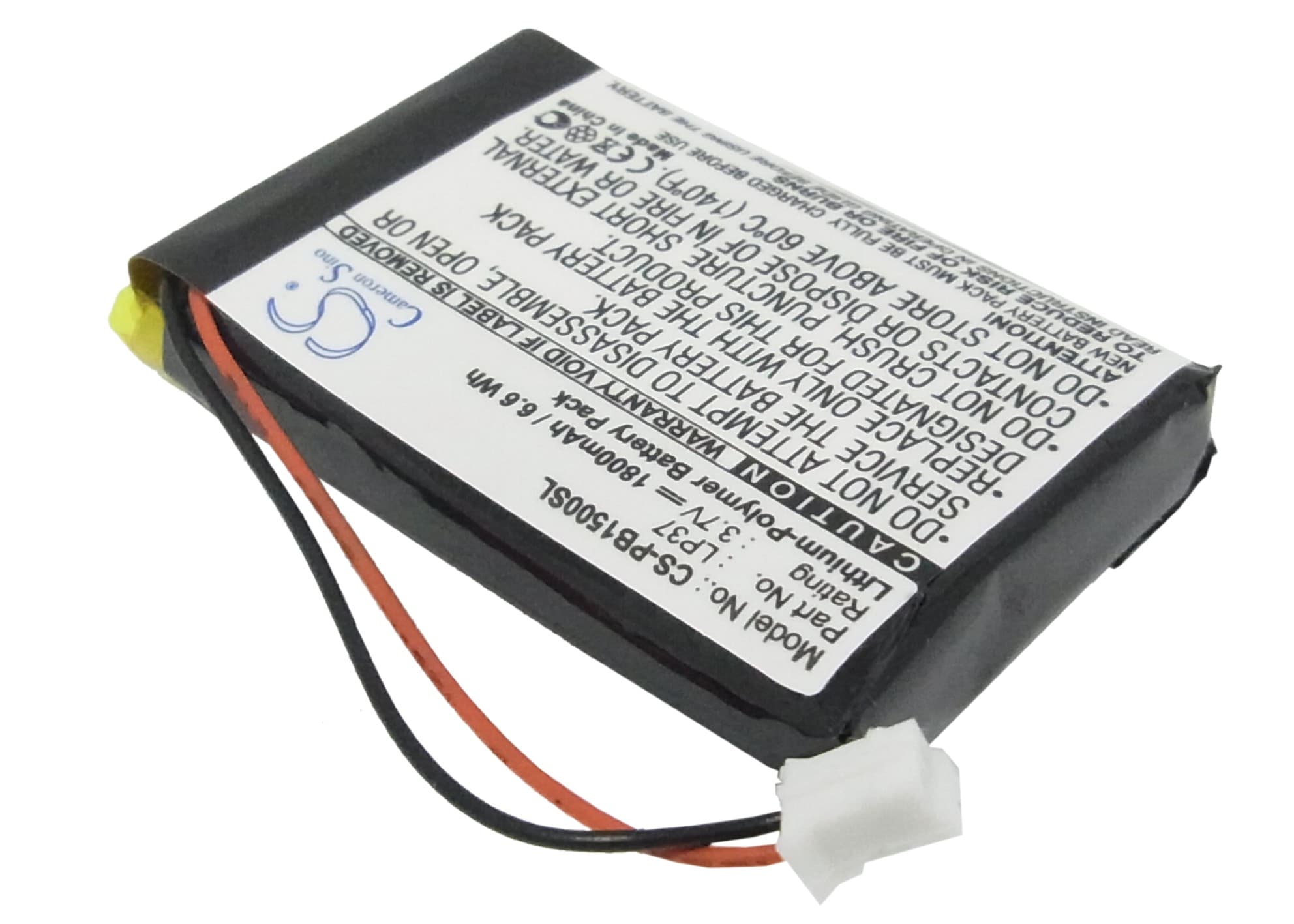 Batteri til DAB Digital for Pure Digital Pocket DAB1500, TalkSport, Pocketdab 1500