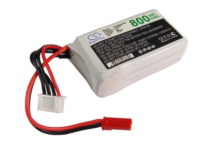 Batteri for helikopter/Fly for RC CS-LP8003C30RT