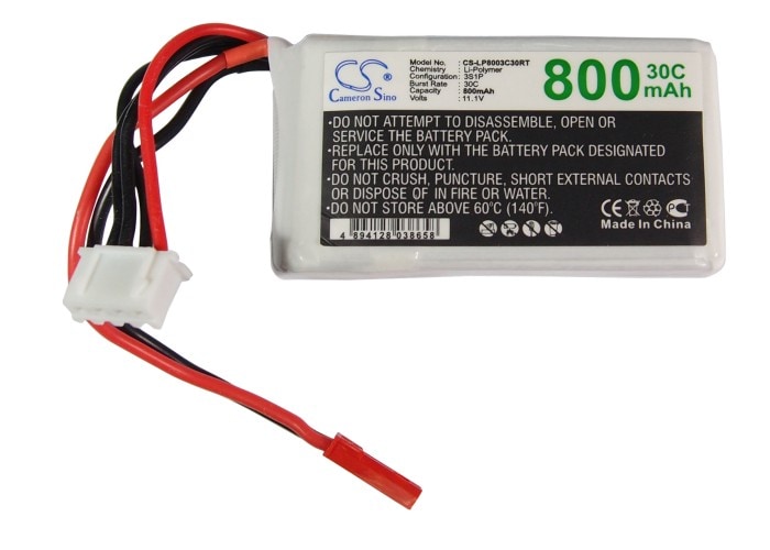 Batteri for helikopter/Fly for RC CS-LP8003C30RT