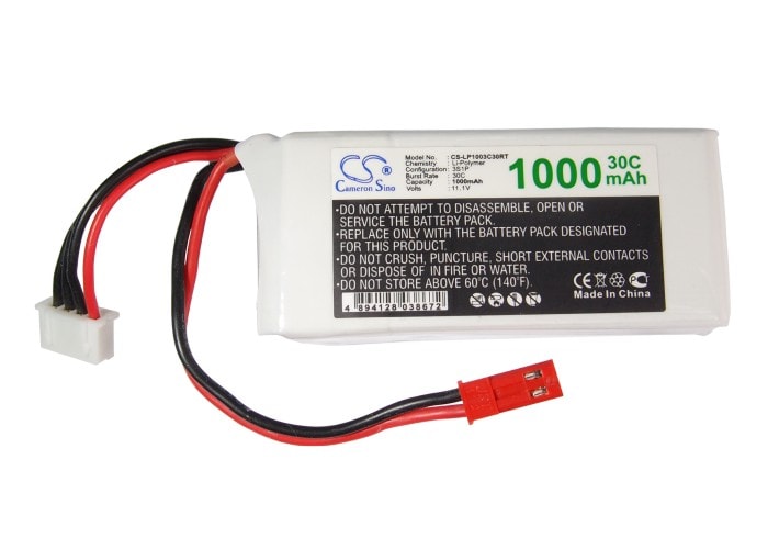 Batteri for helikopter/Fly for RC CS-LP1003C30RT