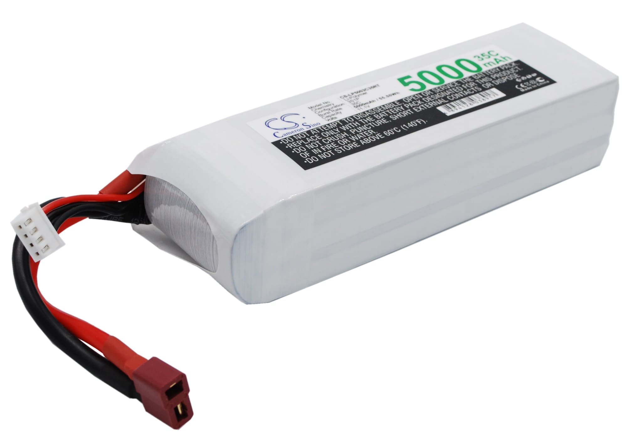 Batteri til tankbil for RC CS-LP5003C35RT