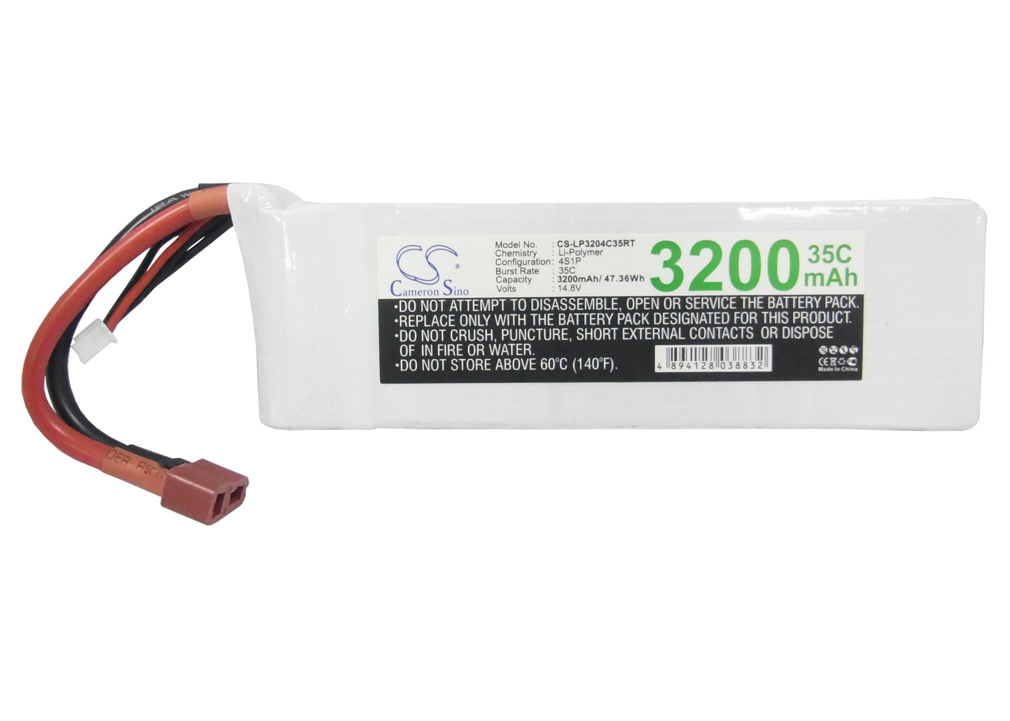 Batteri til robot for RC CS-LP3204C35RT