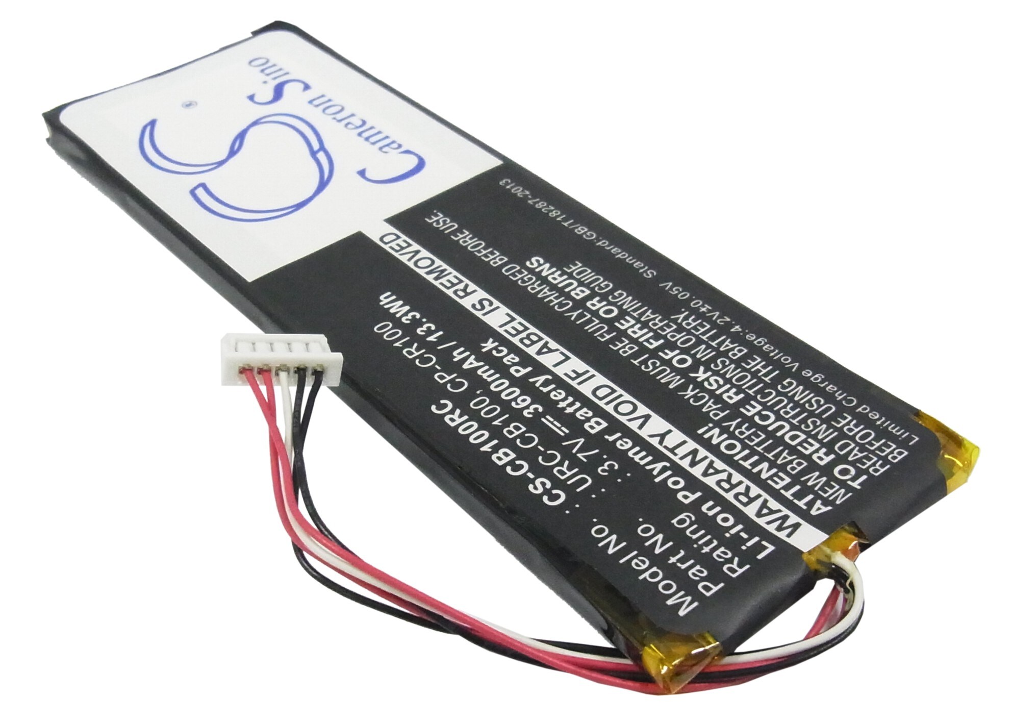 Batteri til fjernkontroll for Sonos Controller CB100, Controller CR100