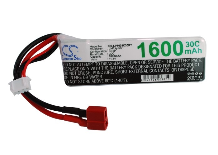 Batteri for helikopter/Fly for RC CS-LP1603C30RT