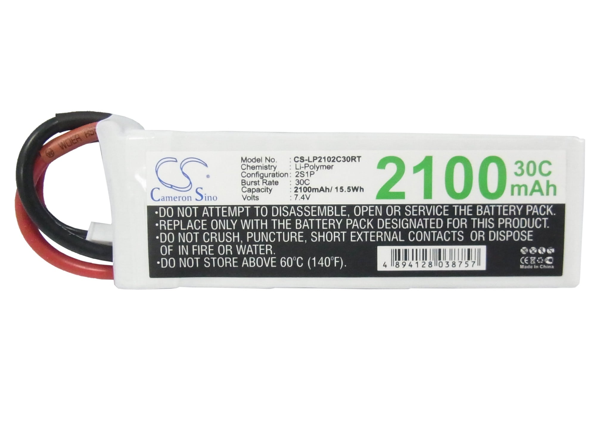 Batteri til robot for RC CS-LP2102C30RT