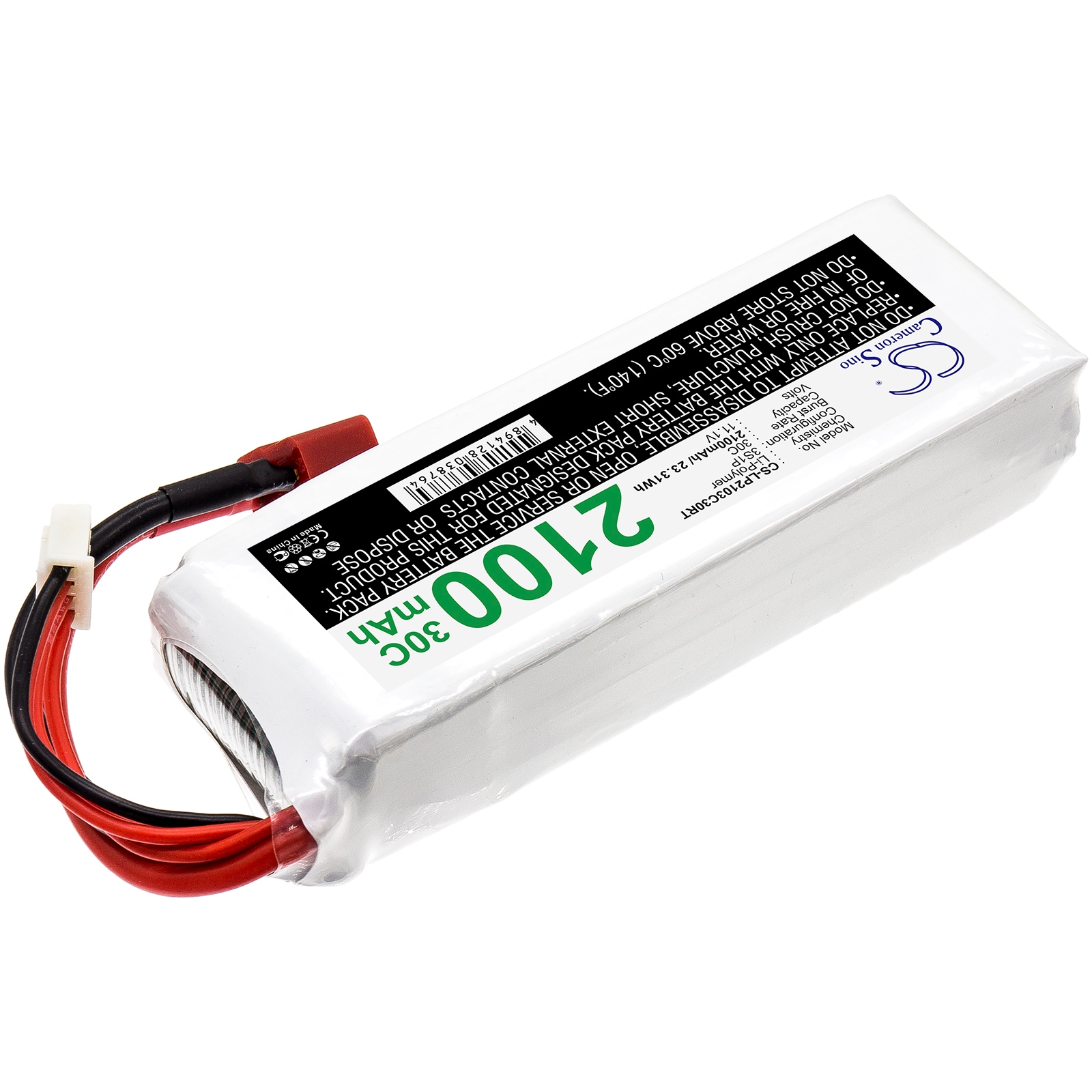 Batteri til tankbil for RC CS-LP2103C30RT