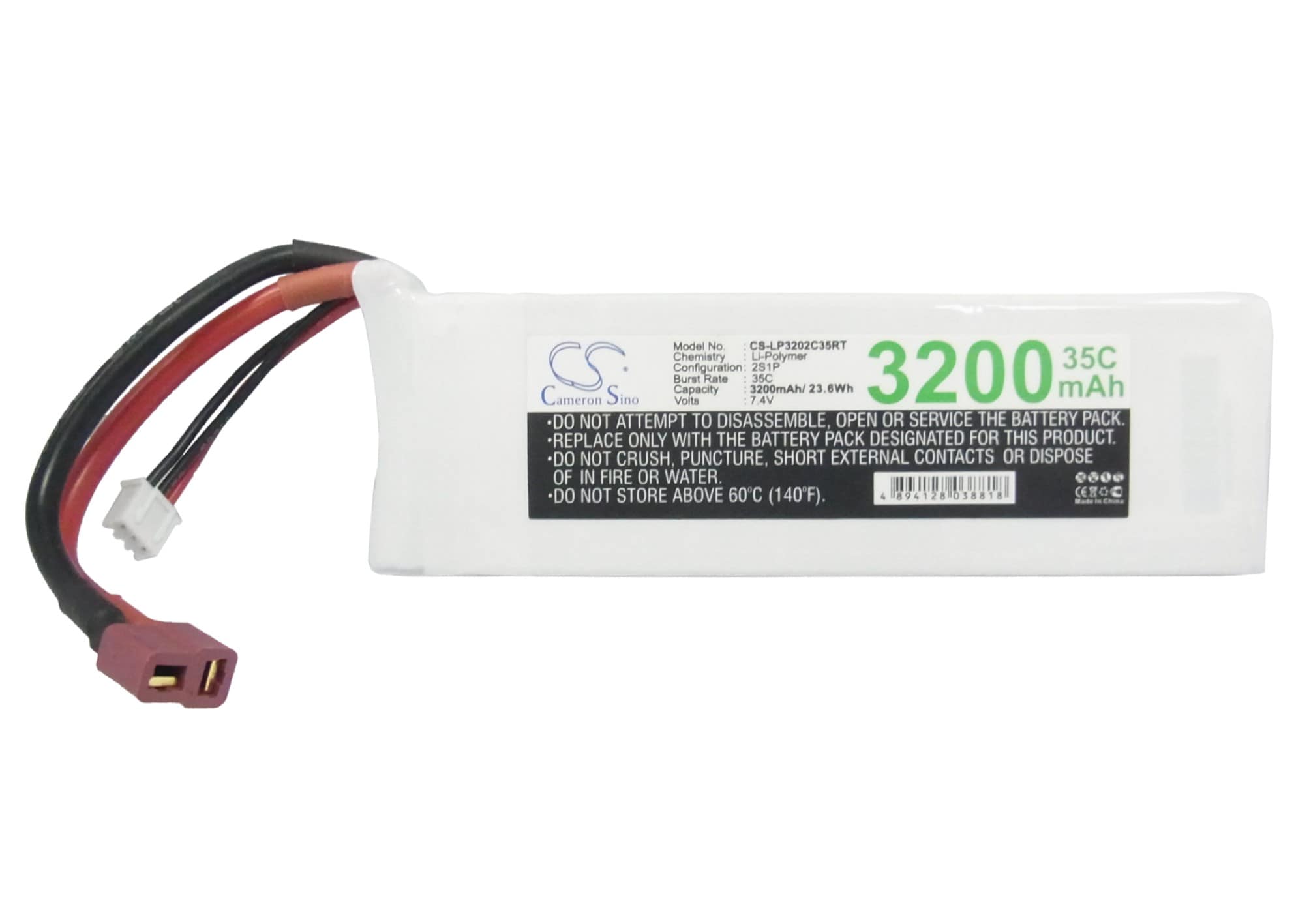 Batteri til robot for RC CS-LP3202C35RT