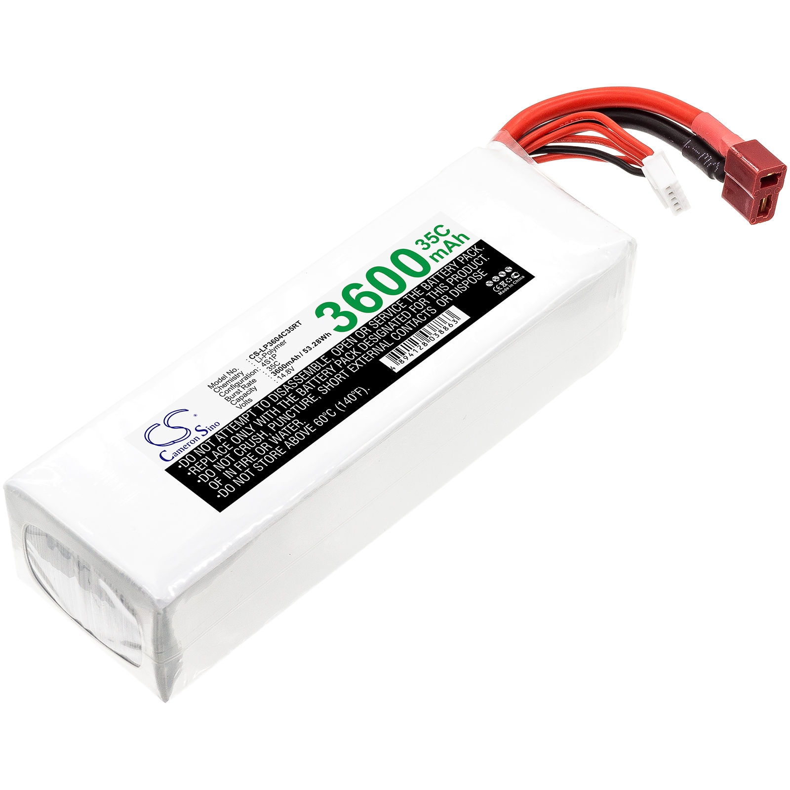 Batteri til robot for RC CS-LP3604C35RT