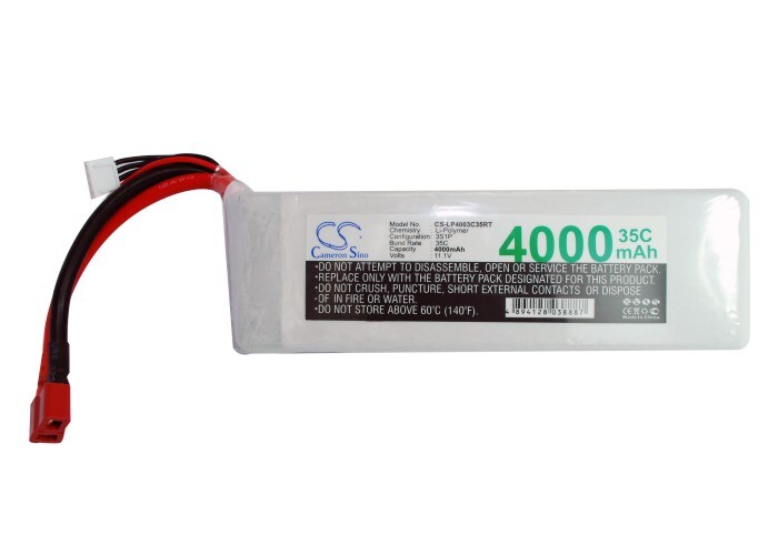 Batteri til biler for RC CS-LP4003C35RT