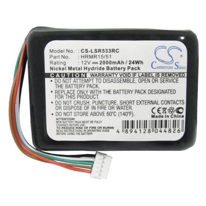 Batteri til fjernkontroll for Logitech Squeezebox Radio, XR0001, X-R0001