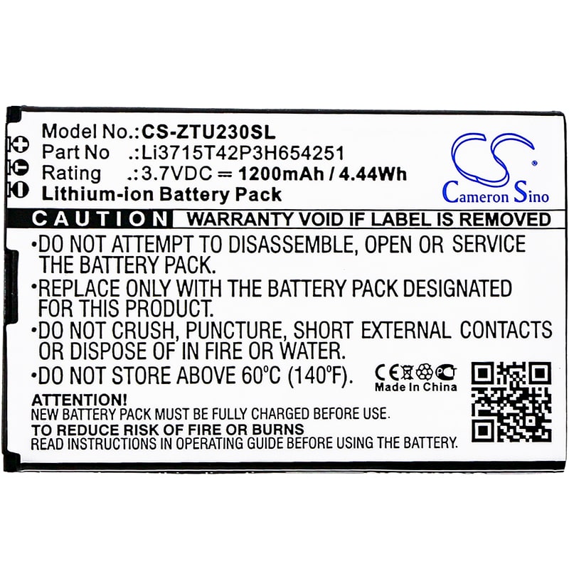 Batteri for Hotspot for Cricket Groove, X501