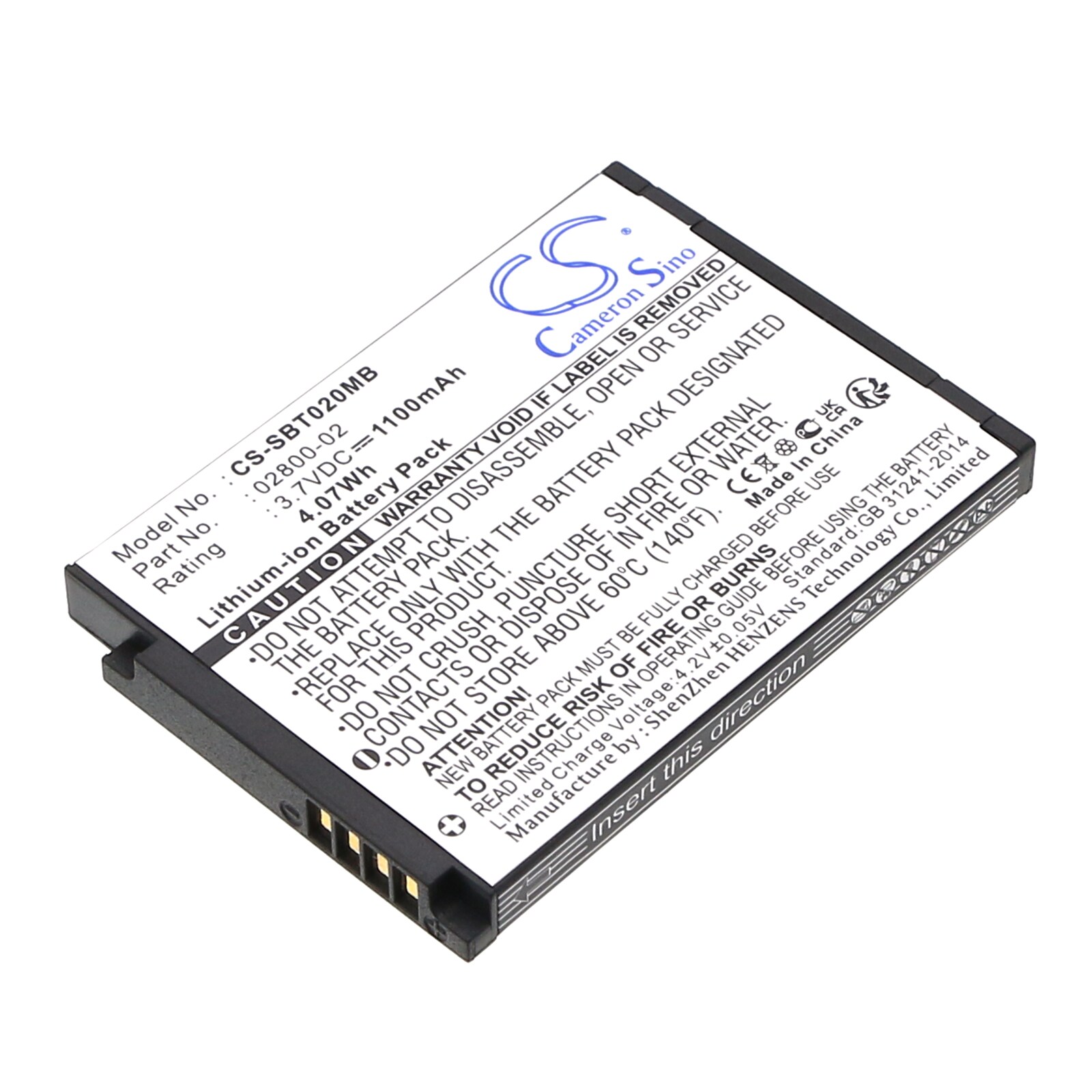 Batteri til BabyPhone for Luvion 88 Essential, Essential, Easy Plus osv.