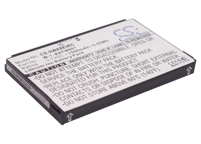 Batteri for hotspot for NETGEAR Mingle 3G, Mingl 4G, NTGR778AVB og andre.