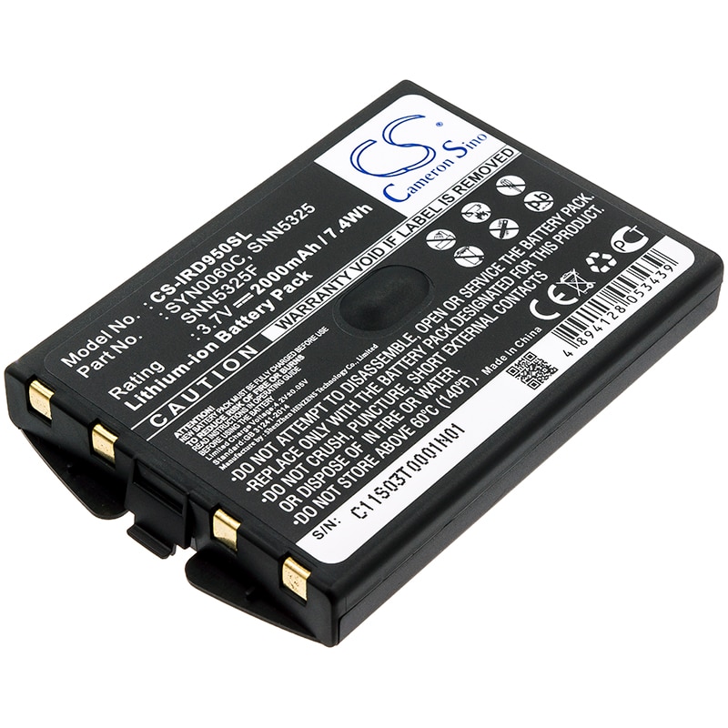 Batteri til satellittelefon for Iridium 9500, 9505
