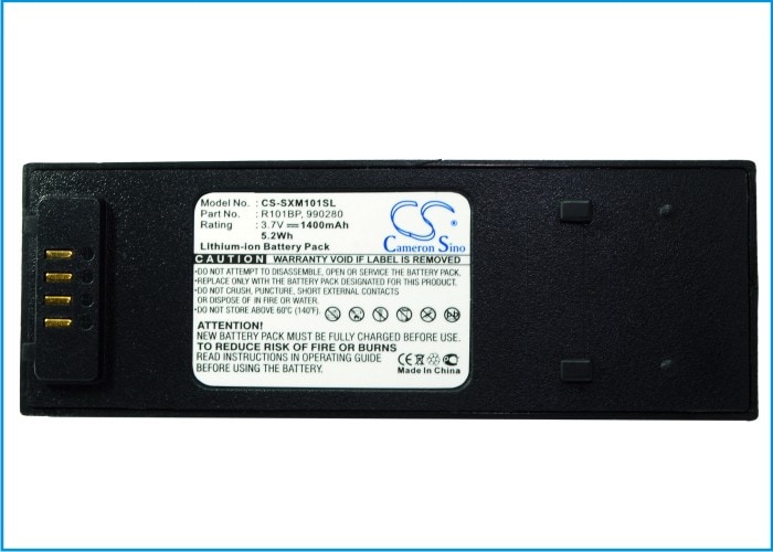 Batteri for DAB Digital for Sirius XM Satellite Sportscaster, XM101WK