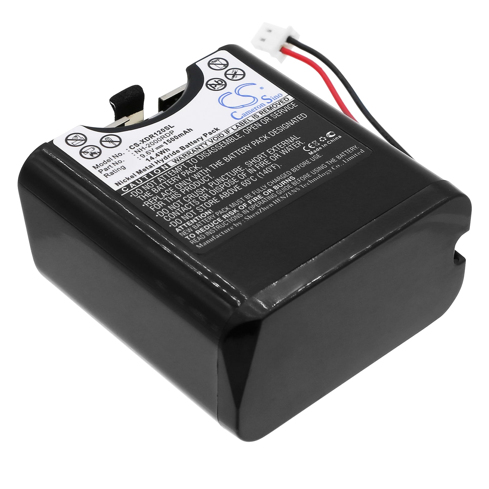 Batteri for DAB Digital for Sony XDR-DS12iP, RDP-XF100IP, RDP-V20IP