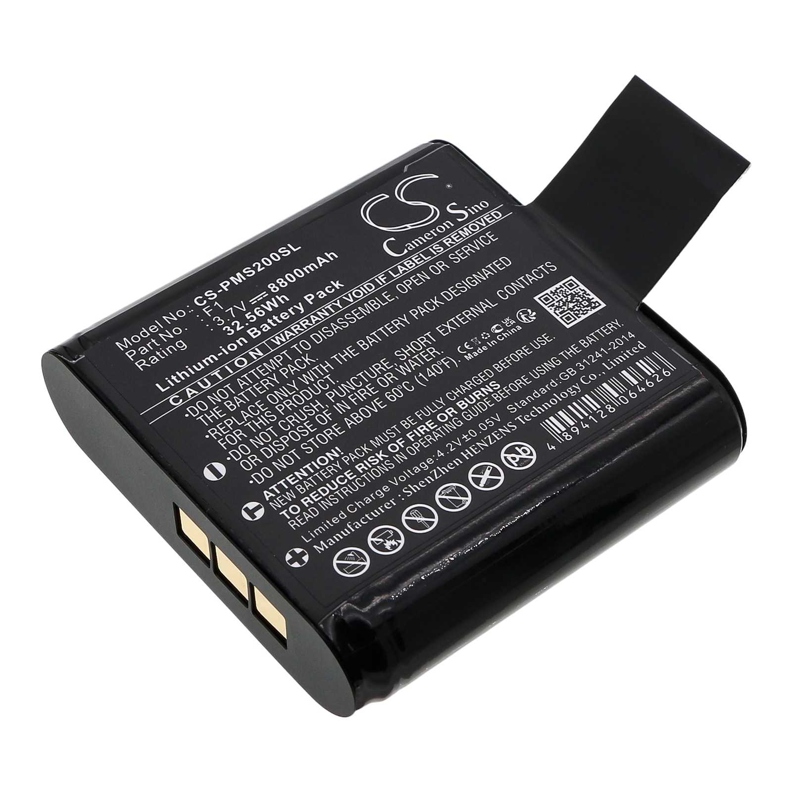 Batteri for DAB Digital til Pure Sensia 200D Connect, Jongo S3, Evoke D6 og andre.