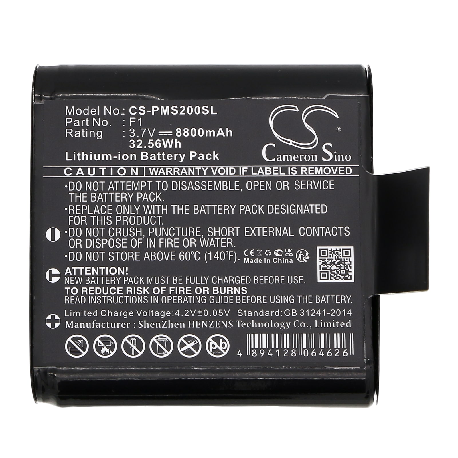 Batteri for DAB Digital til Pure Sensia 200D Connect, Jongo S3, Evoke D6 og andre.
