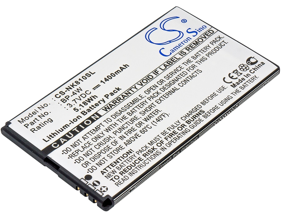 Batteri for SmartPhone, Mobil for Nokia Lumia 810, Lumia 822