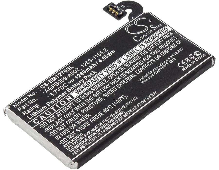 Batteri for SmartPhone, Mobil for Sony Ericsson Xperia MT27, Xperia MT27i, Pepper og andre.