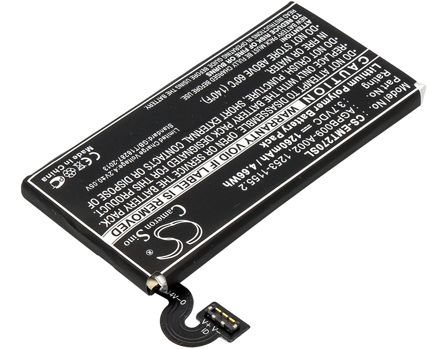 Batteri for SmartPhone, Mobil for Sony Ericsson Xperia MT27, Xperia MT27i, Pepper og andre.