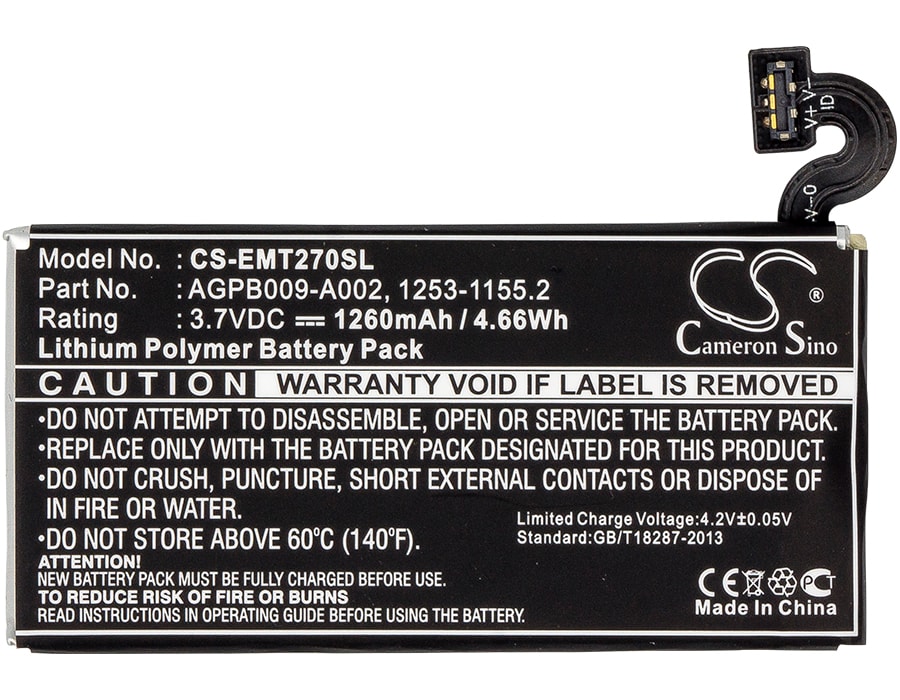 Batteri for SmartPhone, Mobil for Sony Ericsson Xperia MT27, Xperia MT27i, Pepper og andre.